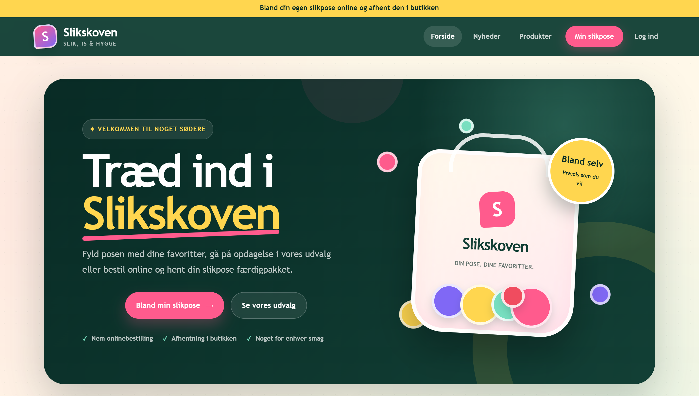 Forhåndsvisning af Slik Skoven og Is